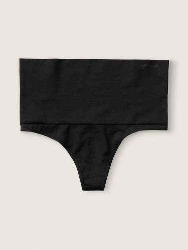 Трусики Seamless Shape Thong Panty Black з утяжкою