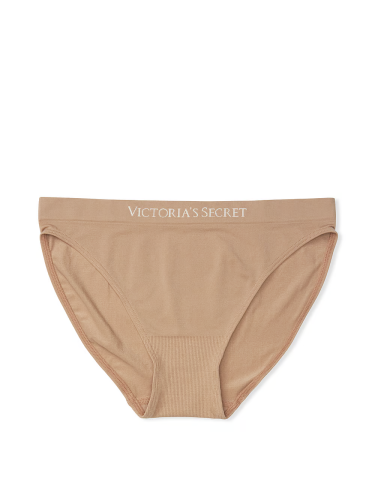 Трусики Victoria's Secret Seamless Bikini Panty Praline
