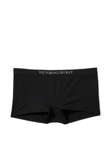Трусики Victoria's Secret Seamless Boyshort Panty Black