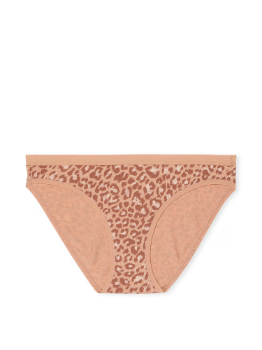 Трусики Stretch Cotton Bikini Panty Champagne Glam Leopard