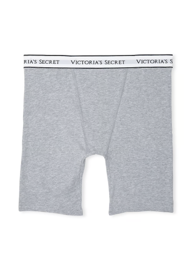 Трусики Logo Cotton High-Waist Boxer Brief сірі