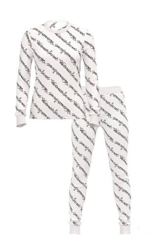 Піжама Thermal Long Pajama Set Logo Print