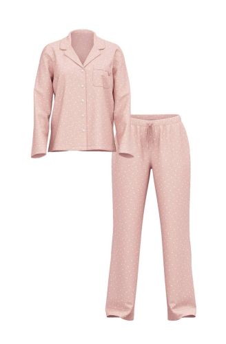 Піжама Modal Long Pajama Set Pink Zinc Shimmer