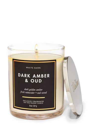 Ароматизована свічка Dark Amber & Oud