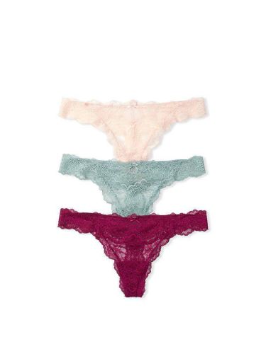 Набір трусиків 3-Pack Dream Angel Lace Thong Panties