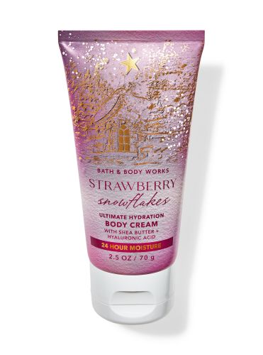 Парфумований крем для тіла Strawberry Snowflakes 70г