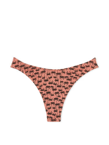 Трусики Stretch Cotton High-Leg Thong Panty Sunset Palms Victoria's Secret
