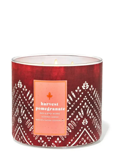 Ароматизована свічка Harvest Pomegranate від Bath & Body Works