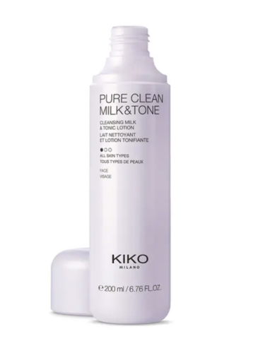 Молочко і тонік 2 в 1 Pure Clean Milk & Tone від  KIKO MILANO