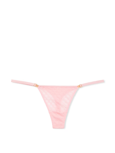 Трусики Icon by Victoria's Secret Lace Thong Panty Pretty Blossom