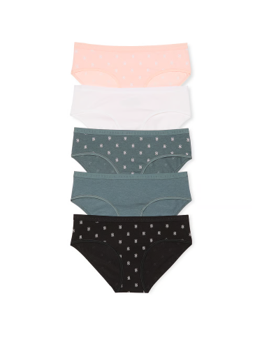 Набір трусиків 5-Pack Stretch Cotton Hiphugger Panties
