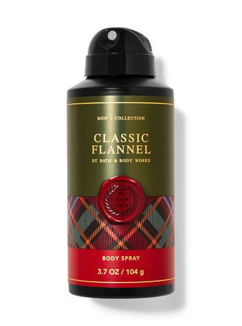 Чоловічий дезодорант-спрей для тіла Classic Flannel від Bath & Body Works
