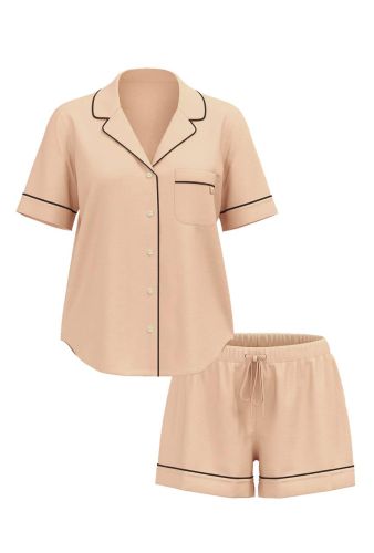 Піжама Modal Short Pajama Set Purest Beige