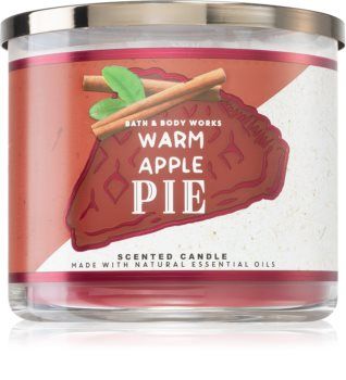 Ароматизована свічка Warm Apple Pie від Bath & Body Works
