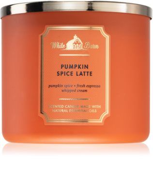 Ароматизована свічка Pumpkin Spiced Latte від Bath & Body Works