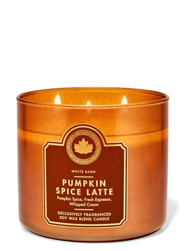 Ароматизована свічка Pumpkin Spiced Latte 3-Wick Candle