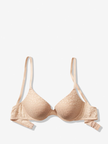 Бюстгальтер PINK Wear Everywhere Push-Up Bra Beige