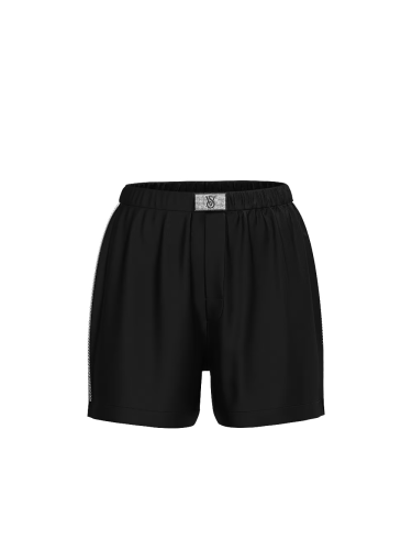 Шорти Shine Patch Satin Boxer Shorts Black