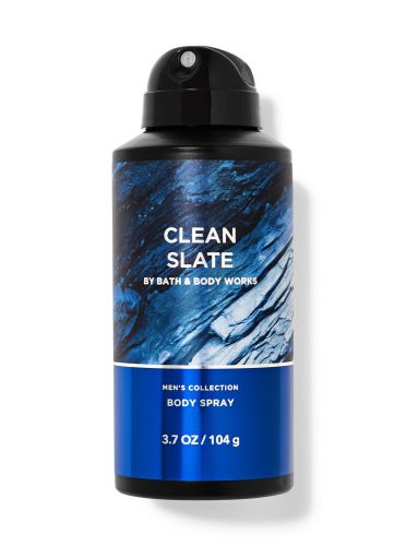 Чоловічий дезодорант-спрей для тіла Clean Slate від Bath and Body Works 104 г