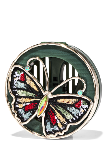 Холдер в машину Embroidered Moth Car Fragrance Holder