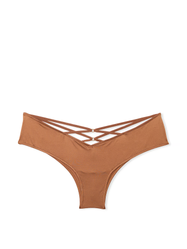 Трусики Strappy Back High-Leg Cheeky Panty Caramel