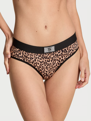 Трусики Logo Cotton Shine Patch Hiphugger Panty Leo
