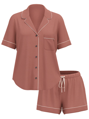 Піжама Modal Short Pajama Set Vintage Rose Lures Stripe