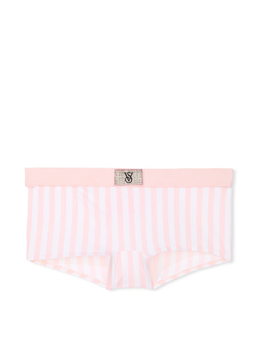 Трусики Logo Cotton Boyshorts Panty Pink Stripe