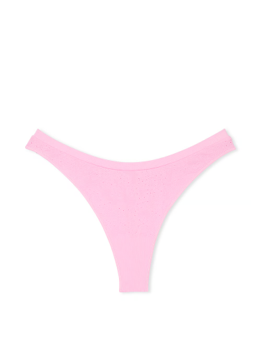 Трусики Seamless High-Leg Thong Panty PINK Pink Bubble Daisy