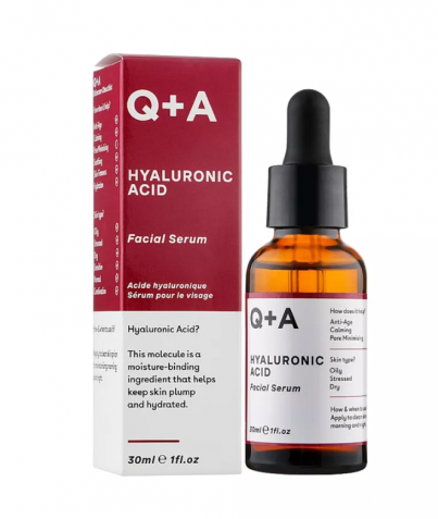 Сироватка для обличчя з гіалуроновою кислотою Q+A Hyaluronic Acid Facial Serum 30 мл