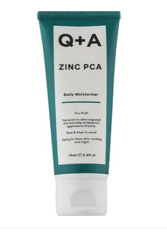 Зволожуючий крем для обличчя з цинком Q+A Zinc PCA Daily Moisturiser 75 мл
