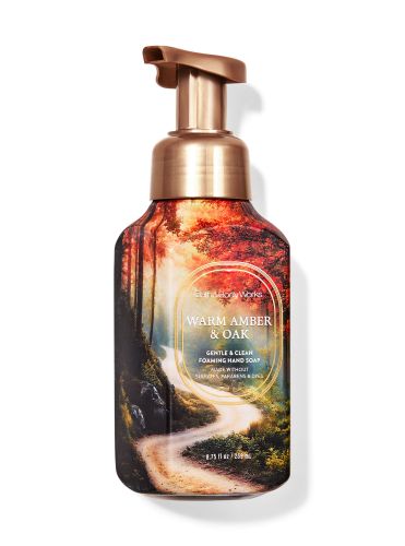 Парфумоване мило-пінка Warm Amber & Oak Hand Soap