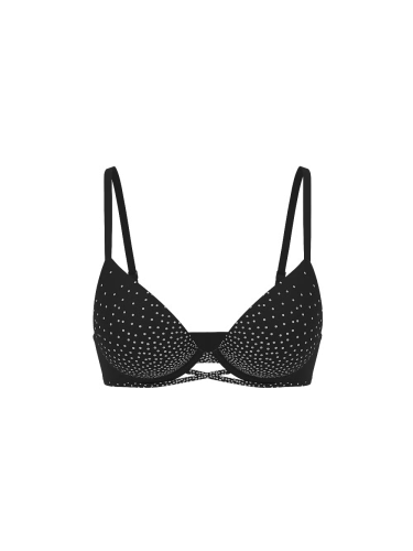 Бюстгальтер Shine Cradle Lace Push-Up Bra Black