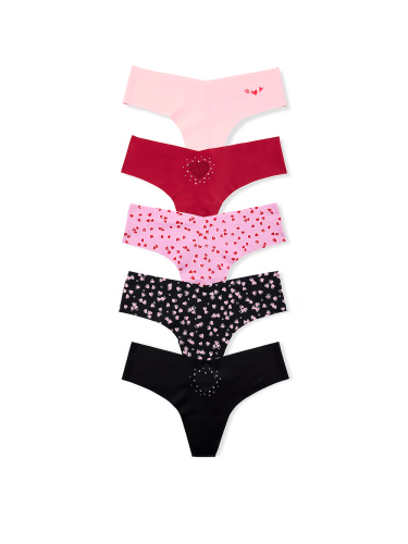 Набір трусиків 5-Pack No-Show Thong Panty VS