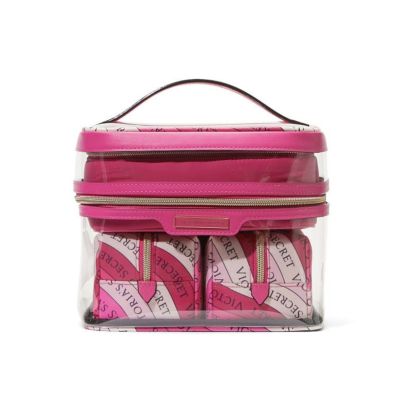 Набір косметичок  4-in-1 Train Case Pink Swirl Victoria's Secret
