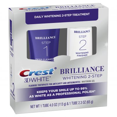 Система відбілення зубів Crest  Brilliance 2 step