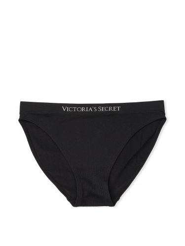 Трусики Victoria's Secret Seamless Bikini Panty Black
