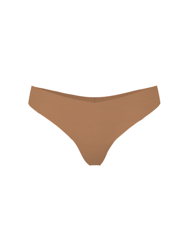 Трусики PINK No-Show Thong Panty Toffee