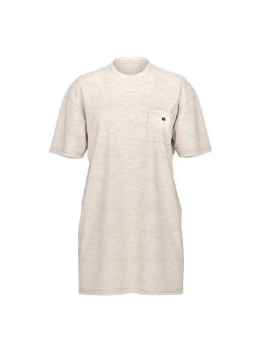Нічна сорочка Oversize Cotton Sleep Tee Natural Heather