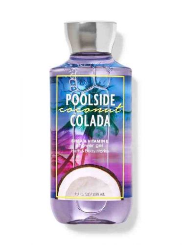 Парфумований гель для душу Poolside Coconut Colada від Bath and Body Works