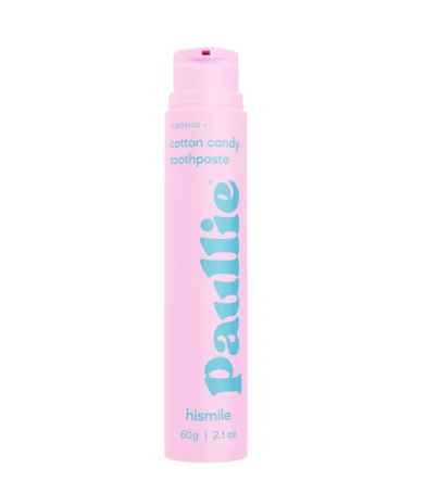 Зубна паста із смаком цукрової вати Cotton Candy Toothpaste Hismile