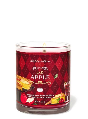 Ароматизована свічка Pumpkin Apple 1-Wick Candle