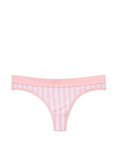 Трусики Logo Cotton Thong Panty Pretty Blossom Stripes