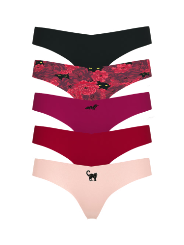 Набір трусиків 5-Pack No-Show Thong Panty NN