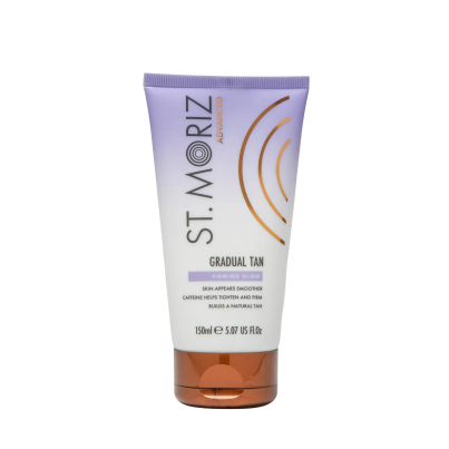Лосьйон для поступової засмаги та покращення тіла Gradual Tan Firming Glow від St. Moriz