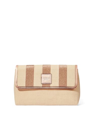 Косметичка клатч The Victoria Straw Clutch