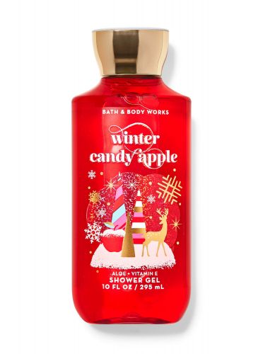 Парфюмерный гель для душа Winter Candy Apple Bath & Body Works