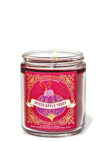 Ароматизированная свеча Spiced Apple Toddy Bath & Body Works