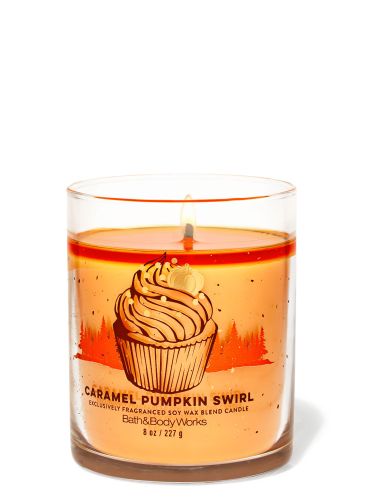 Ароматизована свічка Caramel Pumpkin Swirl
