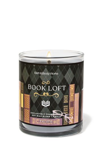 Ароматизована свічка Book Loft 1-Wick Candle